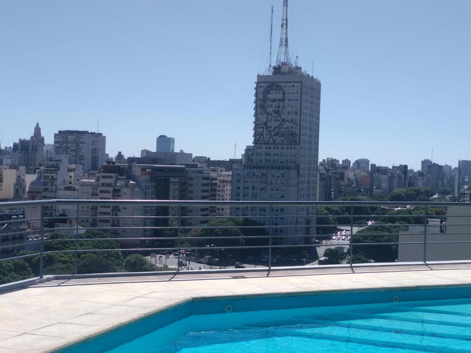Apart 1013 Con Piscina Gimnasio Laundry Y Seguridad 24 Hs Buenos Aires Exterior photo